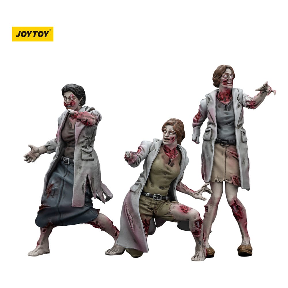 PRE ORDINE - Zombie Dark Source Action Figures 3-Pack Medics 8 cm