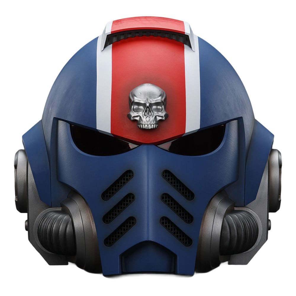 PRE ORDINE - Warhammer 40,000: Space Marine 2 Replica Ultramarines Lieutenant Titus helmet 30 cm