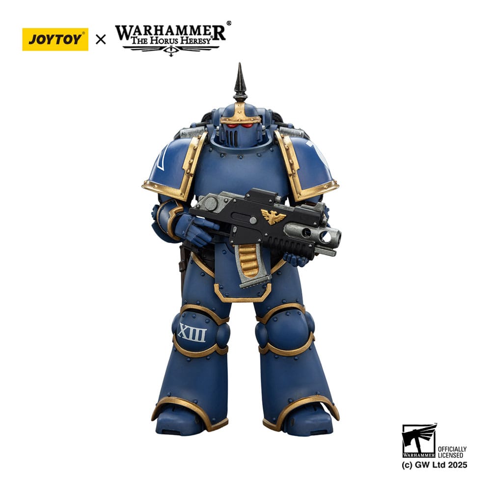 PRE ORDINE - Warhammer The Horus Heresy Action Figure Ultramarines MK lll Tactical Legionary 12 cm