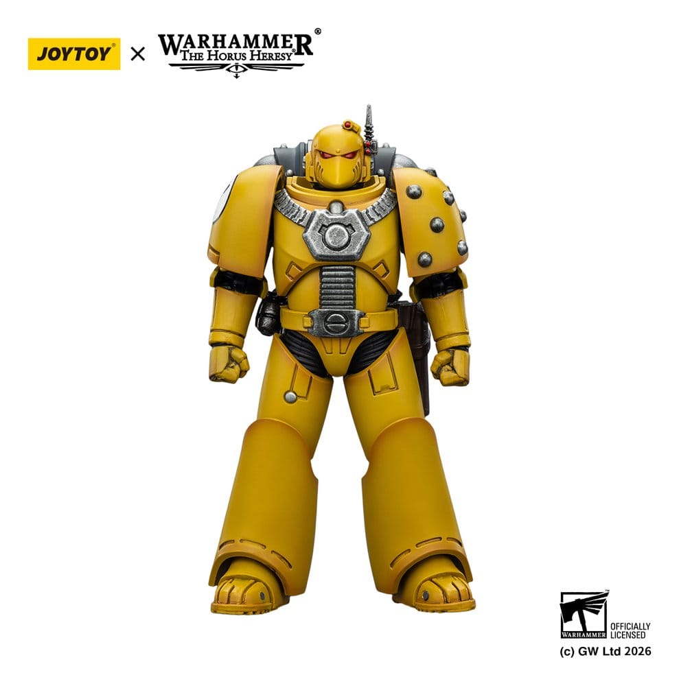 PRE ORDINE - Warhammer The Horus Heresy Action Figure Imperial Fist MKVI Tactical Legionary 12 cm