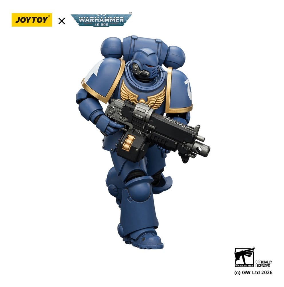 PRE ORDINE - Warhammer 40,000 Action Figure Ultramarines Intercessor 12 cm