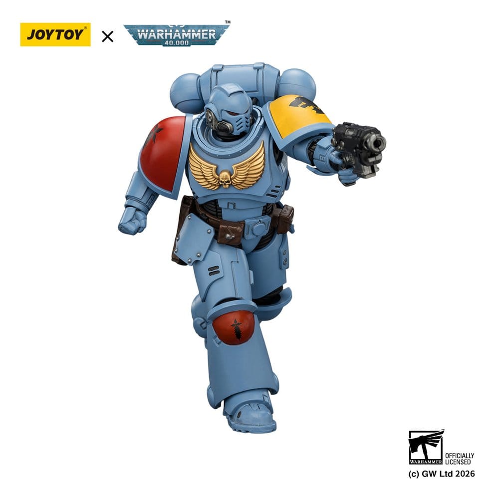 PRE ORDINE - Warhammer 40,000 Action Figure Space Wolves Intercessor 12 cm