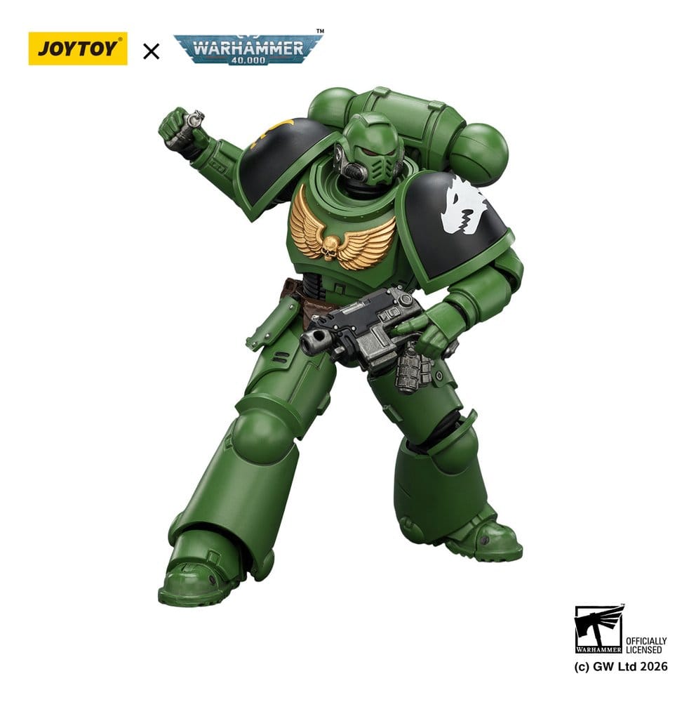 PRE ORDINE - Warhammer 40,000 Action Figure Salamanders Intercessor 12 cm