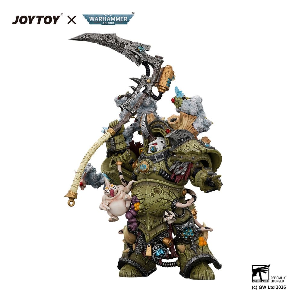 PRE ORDINE - Warhammer Action Figure Death Guard Typhus Herald of the Plague God 15 cm