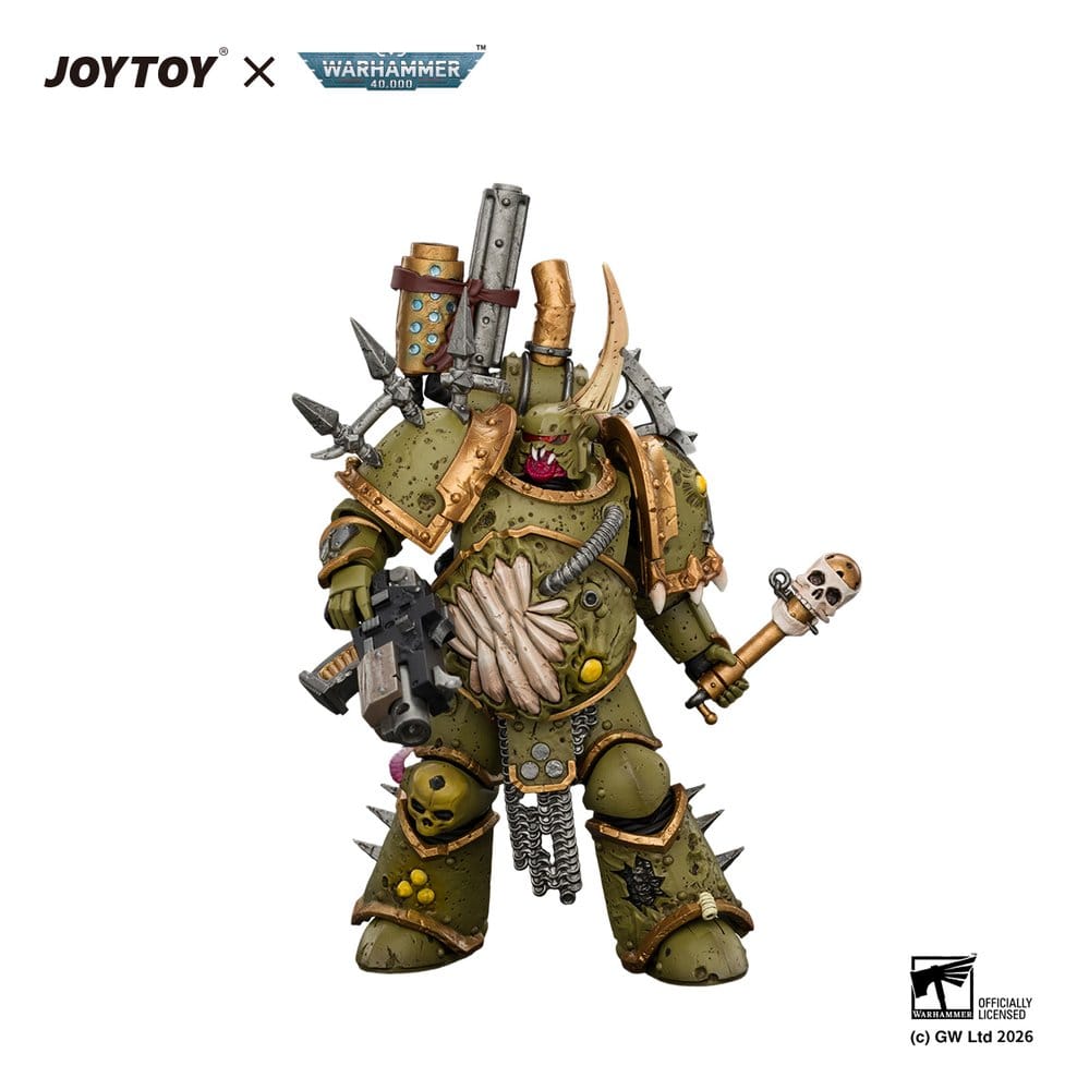 PRE ORDINE - Warhammer Action Figure Death Guard Plague Marine 1 12 cm
