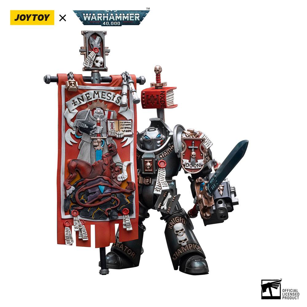 PRE ORDINE - Warhammer 40k Action Figure 1/18 Grey Knights Terminator Retius Akantar 13 cm
