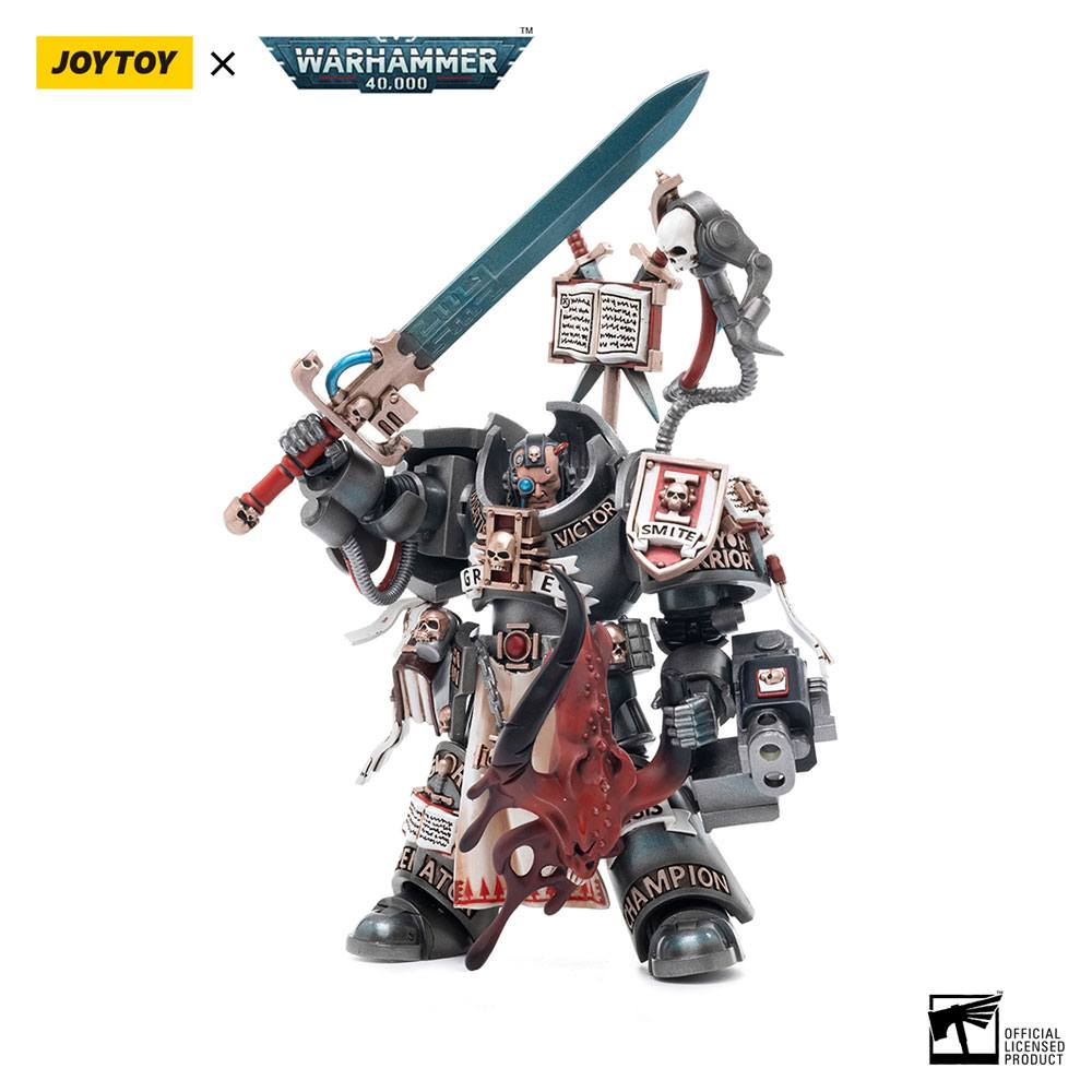 PRE ORDINE - Warhammer 40k Action Figure 1/18 Grey Knights Terminator Incanus Neodan 13 cm