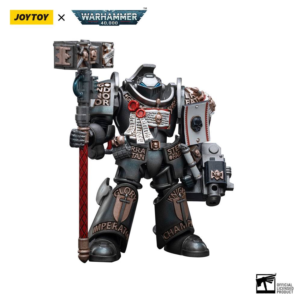 PRE ORDINE - Warhammer 40k Action Figure 1/18 Grey Knights Terminator Caddon Vibova 13 cm
