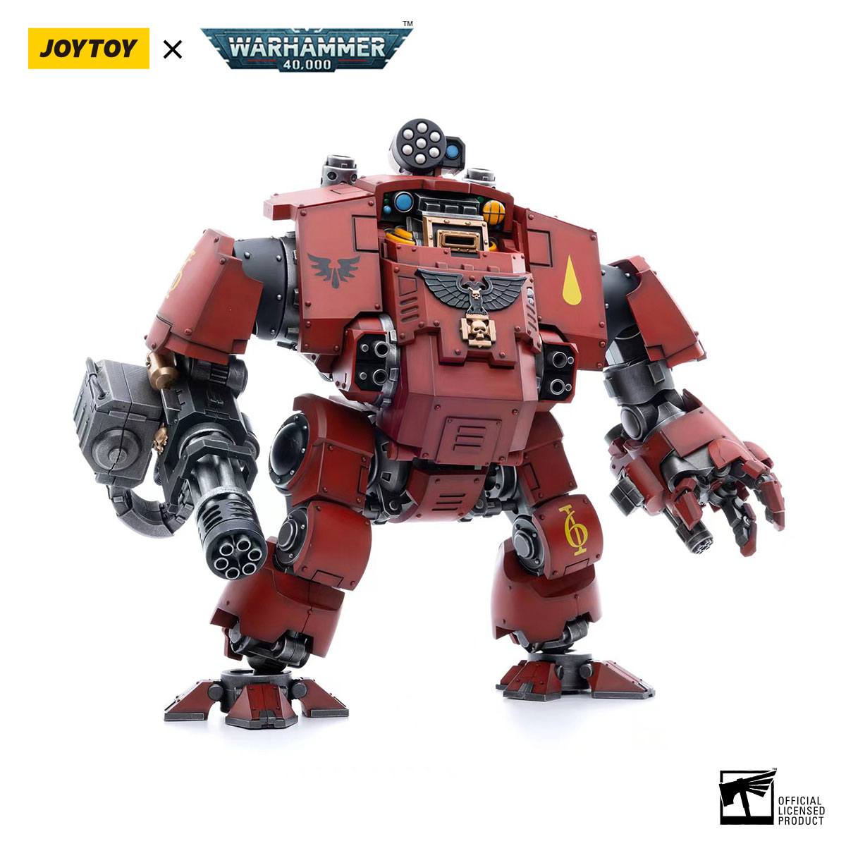 PRE ORDINE - Warhammer 40k Action Figure 1/18 Blood Angels Redemptor Dreadnought 30 cm