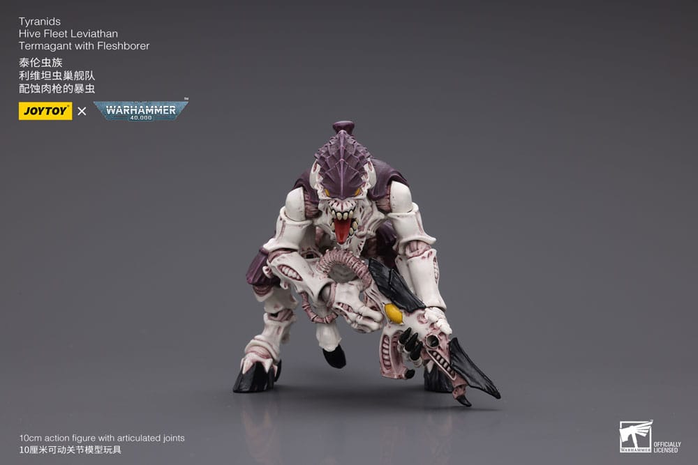 PRE ORDINE - Warhammer 40k Action Figure 1/18 Tyranids Hive Fleet Leviathan Termagant with Fleshborer 12 cm