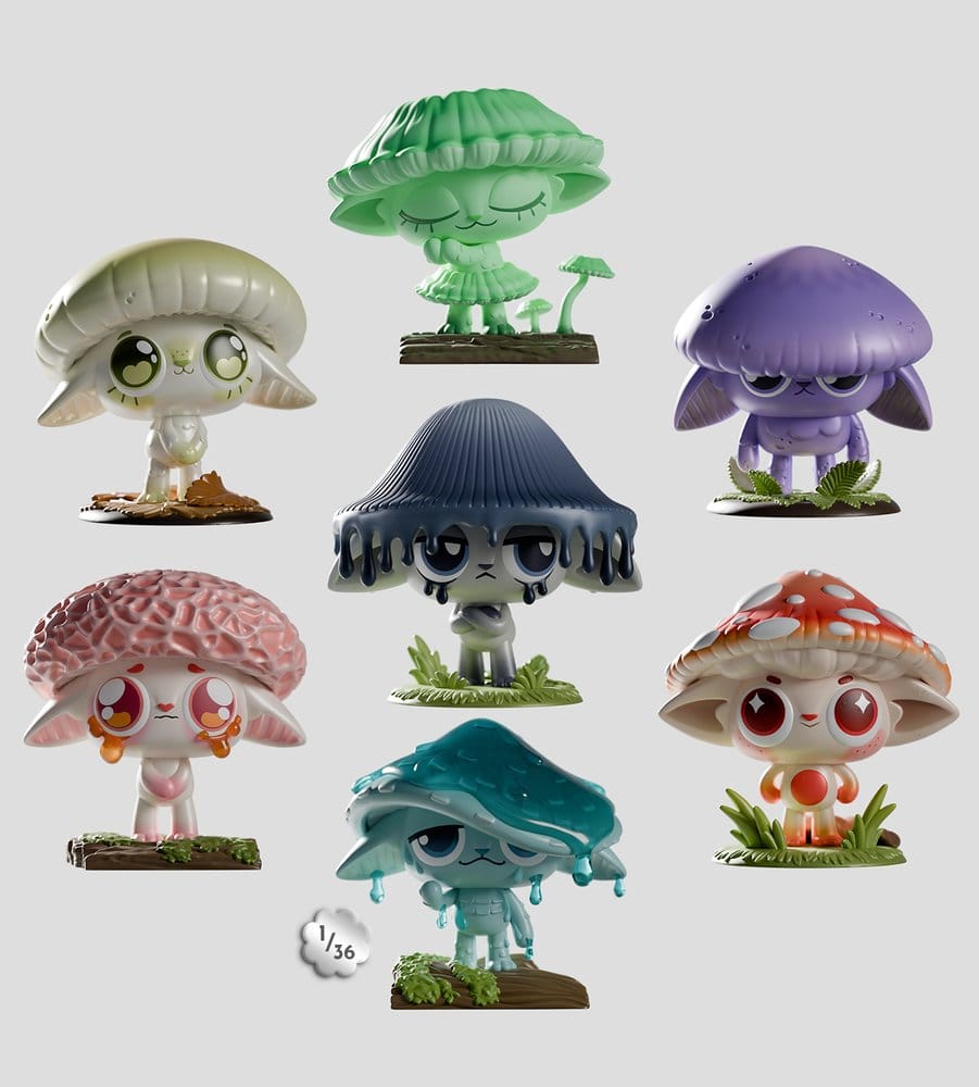 PRE ORDINE - Capkins Mini Figures S1 7 cm Blind Box Display (6)