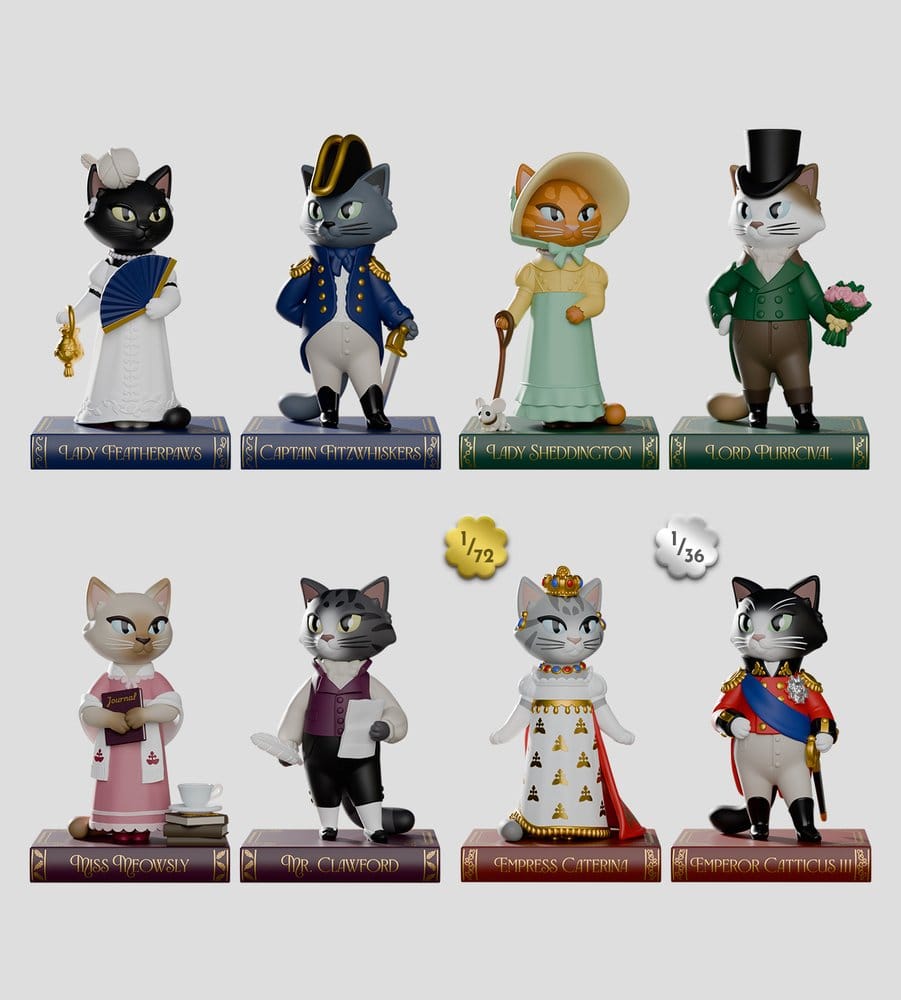 PRE ORDINE - Catscans Mini Figures S1 9 cm Blind Box Display (6)