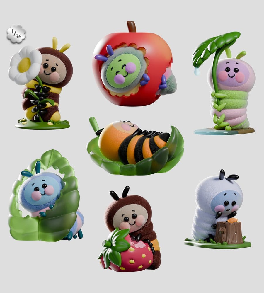 PRE ORDINE - Wooly Bear and Friends Vinyl Mini Figures S1 13 cm Blind Box Display (6)
