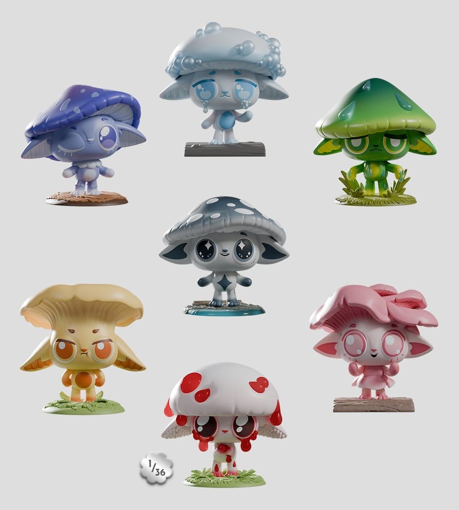 PRE ORDINE - Capkins Mini Figures S2 7 cm Blind Box Display (6)