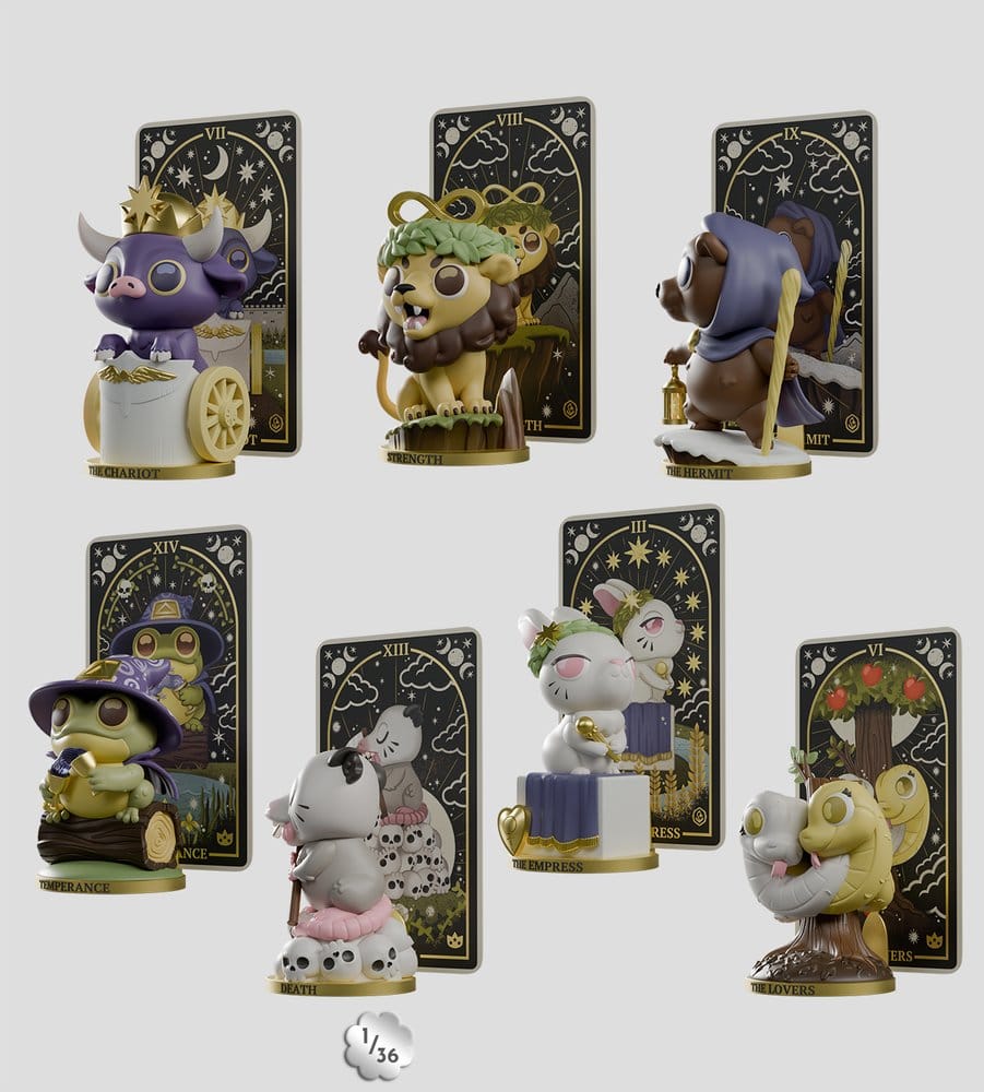 PRE ORDINE - Wild Magic Tarot Mini Figures S2 8 cm Blind Box Display (6)