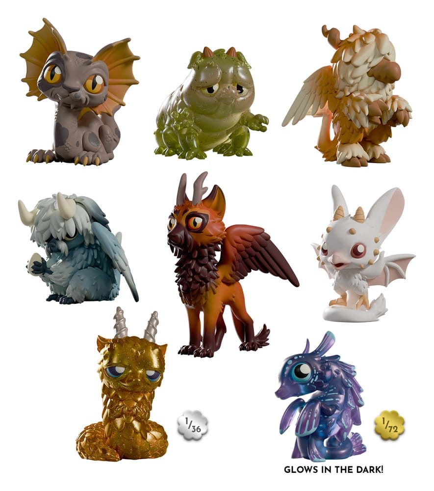 PRE ORDINE - Chimeric Dragons Mini Figures S1 8 cm Blind Box Display (6)