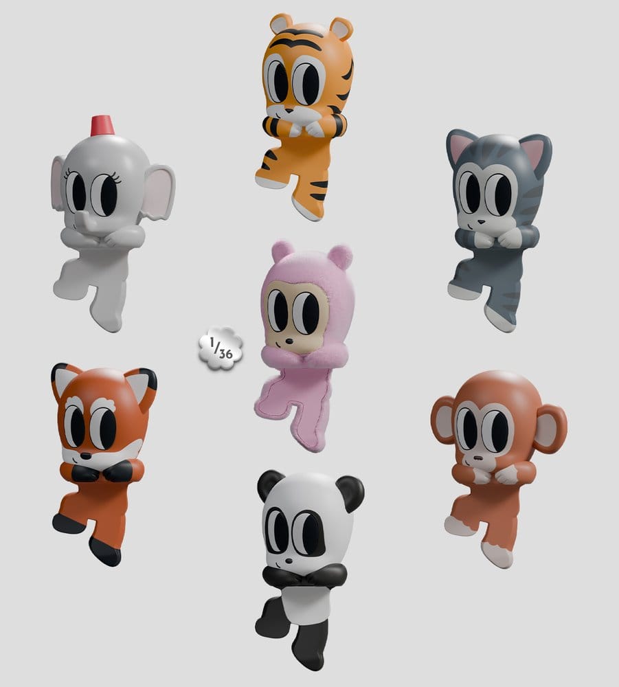 PRE ORDINE - Tiny Shiny Hiney Peakers Mini Figures S1 6 cm Blind Box Display (6)