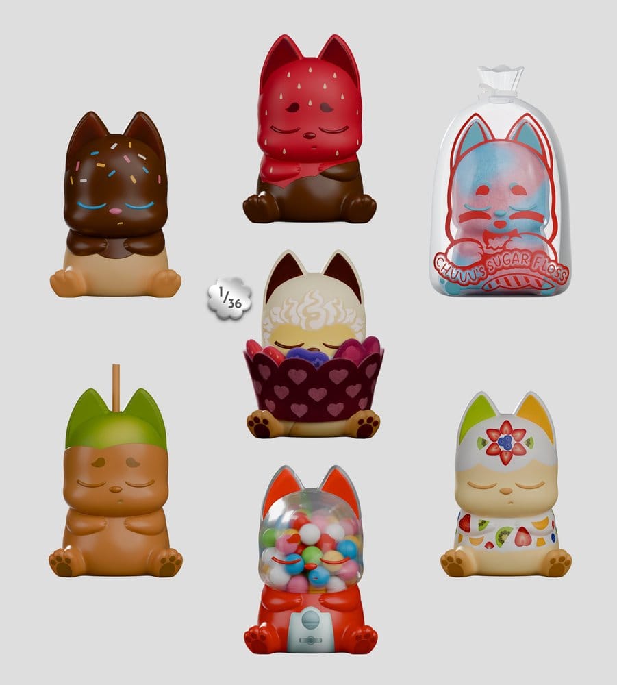 PRE ORDINE - Chuuu Vinyl Mini Figures S2 Sweet Treats 11 cm Blind Box Display (6)