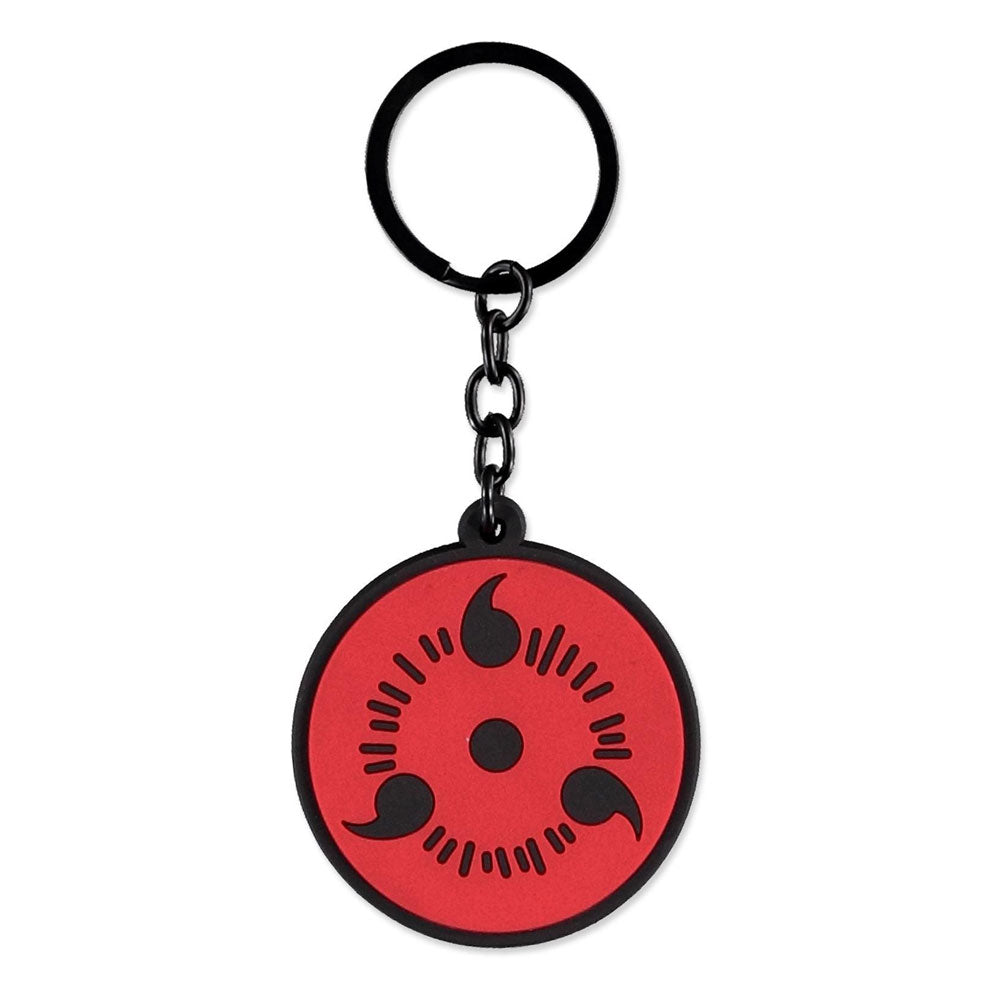 PRE ORDINE - Naruto Shippuden Rubber-Keychain Sharingan