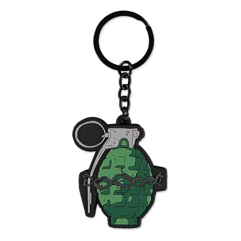 Borderlands 4 Rubber Keychain Lovebomb