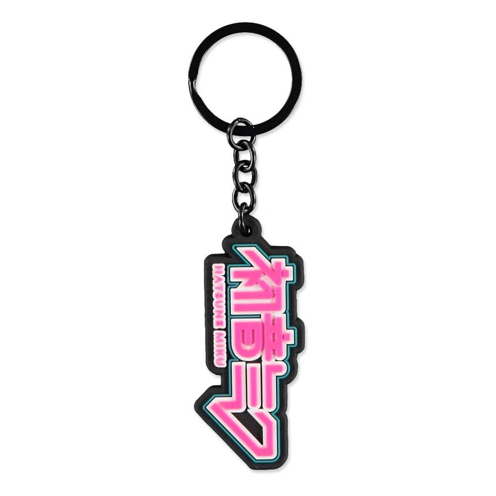 PRE ORDINE - Hatsune Miku Rubber Keychain Logo