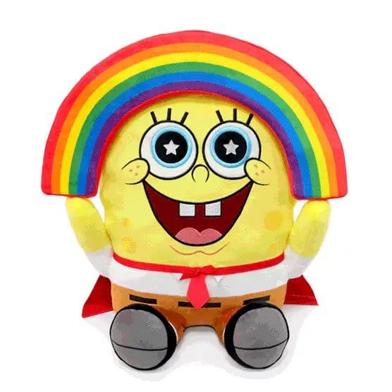 PRE ORDINE - SpongeBob Plush Figure HugMe Vibrating Rainbow 41 cm