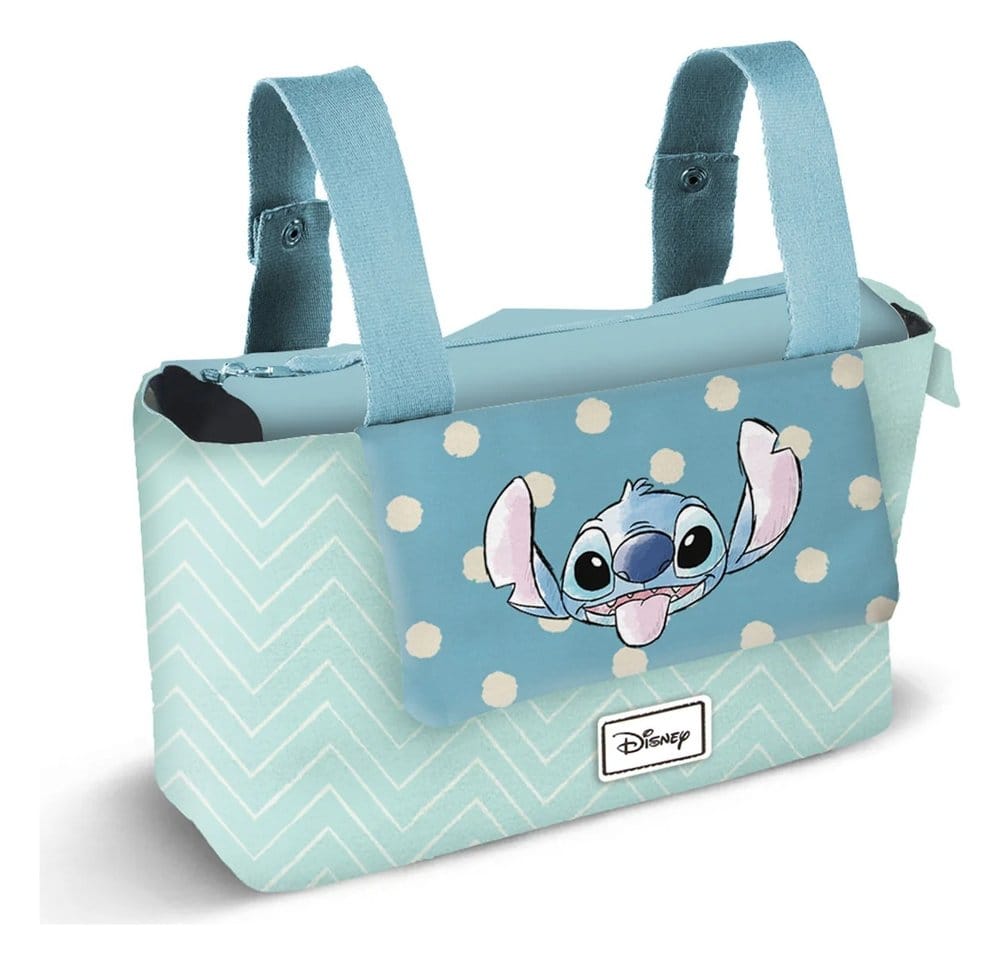 PRE ORDINE - Lilo & Stitch Hamper Mommy Baby Organizer Stroller bag Lovely Blue