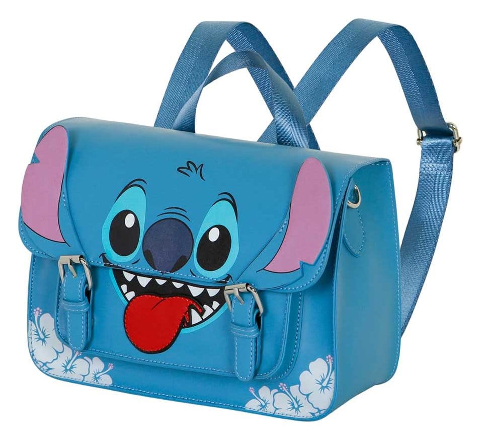 PRE ORDINE - Lilo & Stitch Satchel Shoulder Bag Backpack Tongue Blue