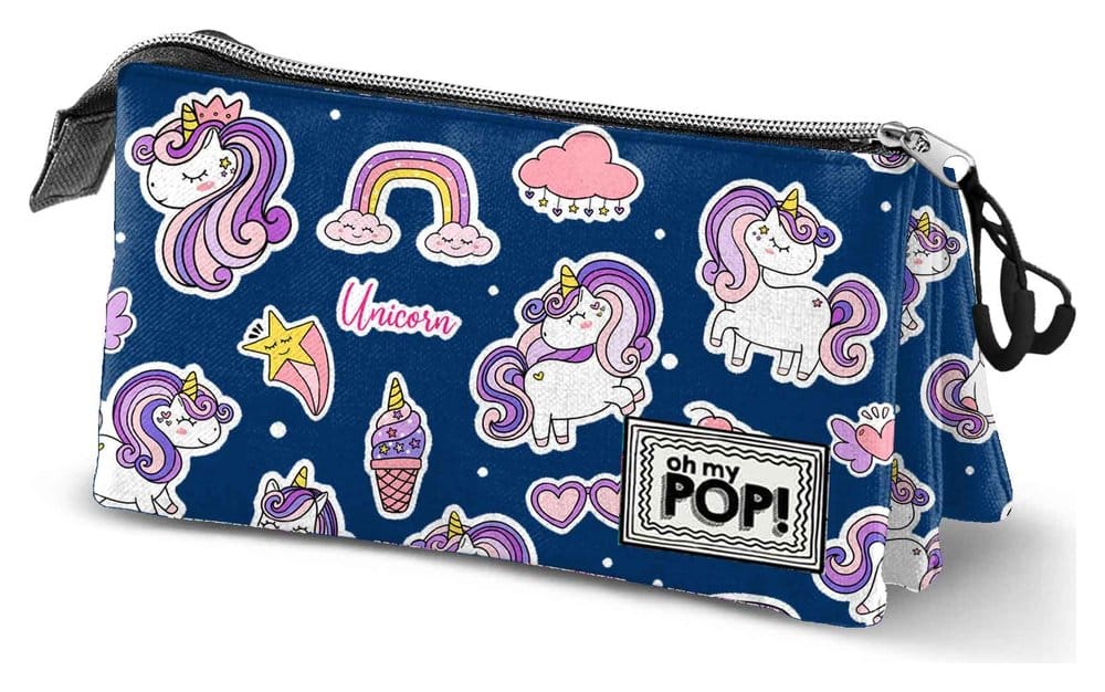 PRE ORDINE - Oh My Pop! Triple Pencil case Magical Multicolour