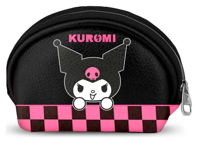 PRE ORDINE - Sanrio Casual Oval Coin Purse Kuromi Chess Multicolour