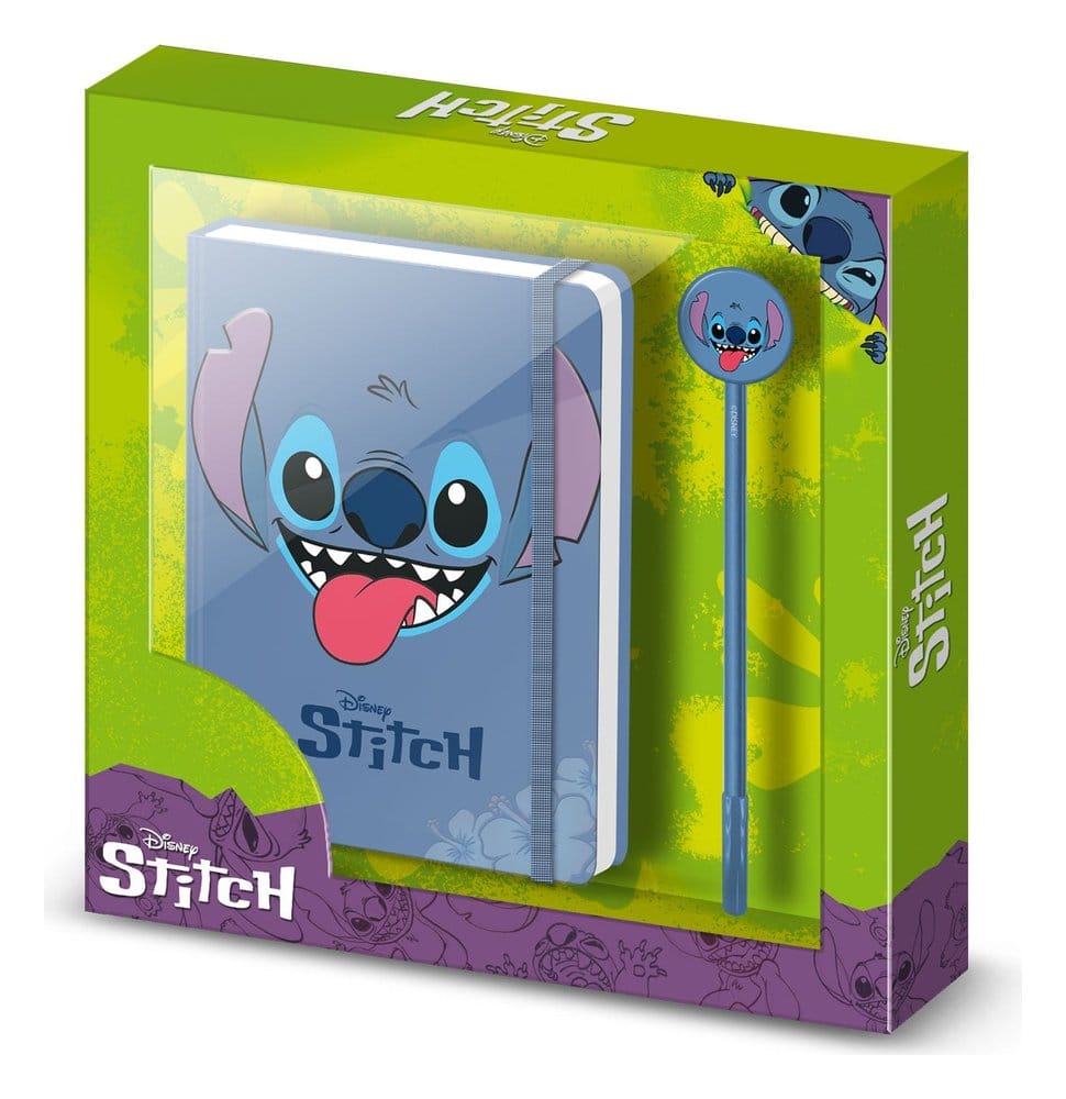 PRE ORDINE - Lilo & Stitch Diary Gift Box Face Blue