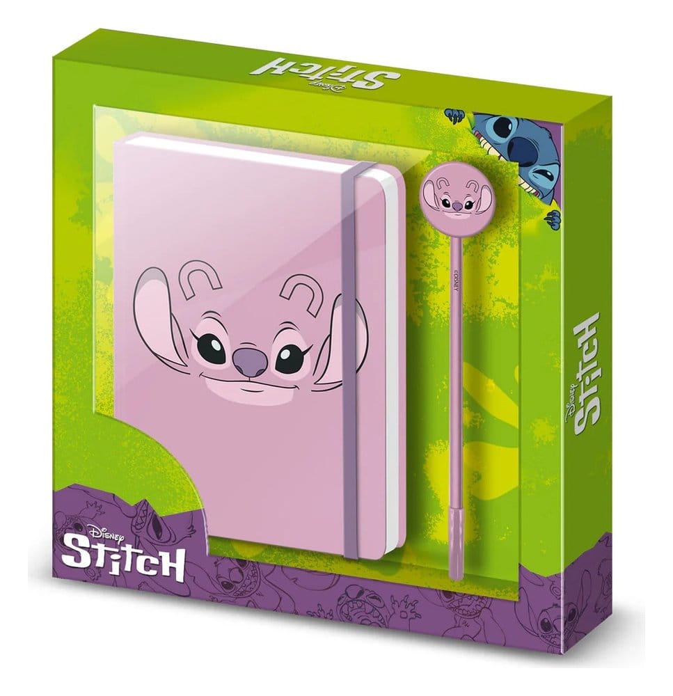 PRE ORDINE - Lilo & Stitch Diary Gift Box Angel Face Pink