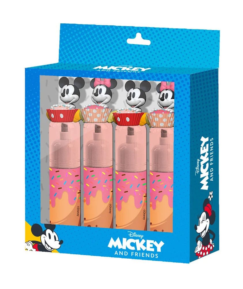 PRE ORDINE - Mickey & Minnie Highlighters 4-Pack