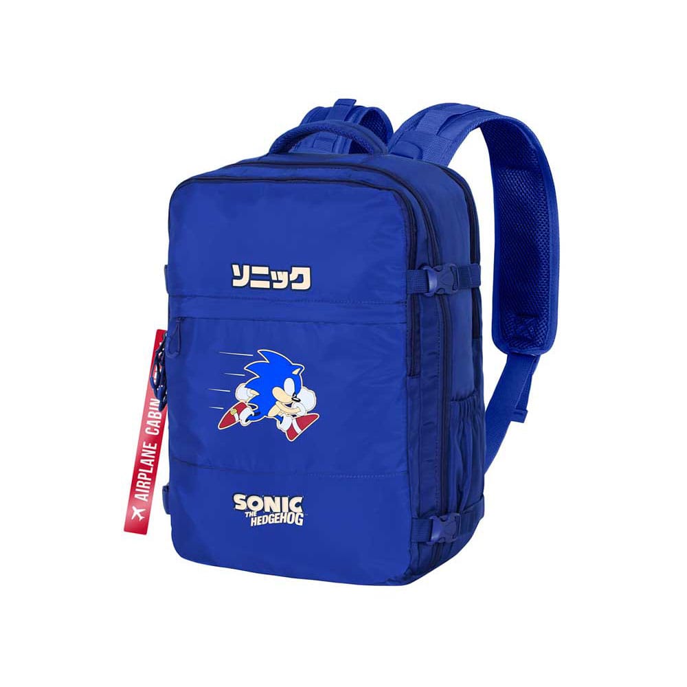 PRE ORDINE - Sonic The Hedgehog Mercury Underseat Cabin Bag Backpack Sega Action Blue
