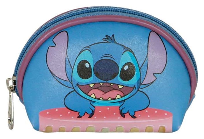 PRE ORDINE - Lilo & Stitch Casual Oval Coin Purse Cake Blue