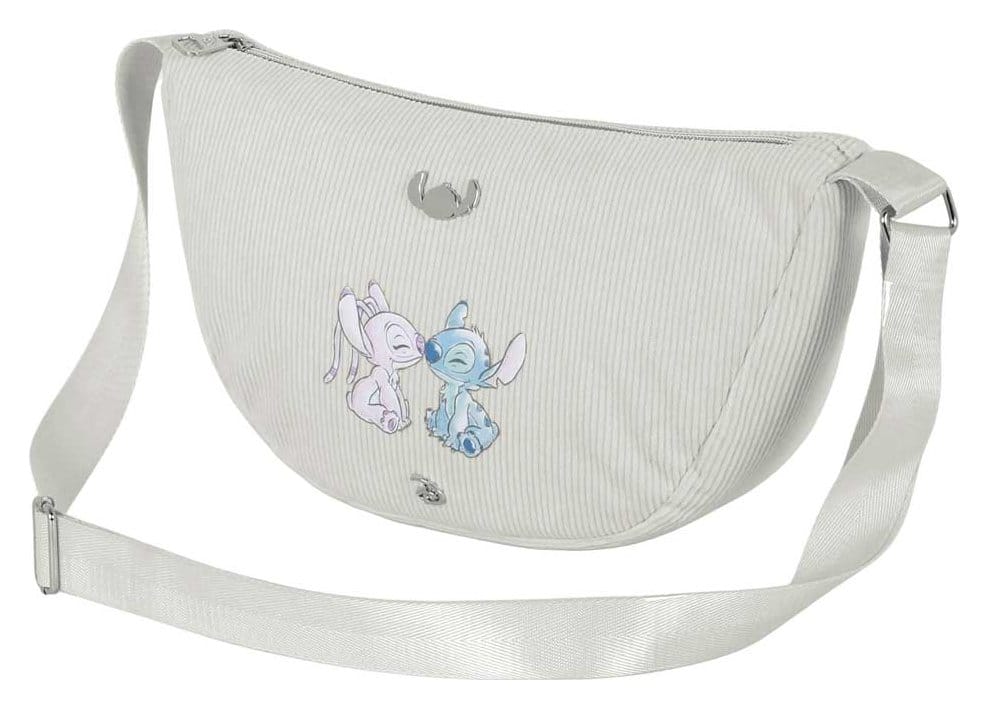 PRE ORDINE - Lilo & Stitch Roy Oval Bag Tender Off-white