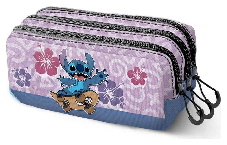 PRE ORDINE - Lilo & Stitch Fan Trick Pencil case 2.2 Skate Lilac