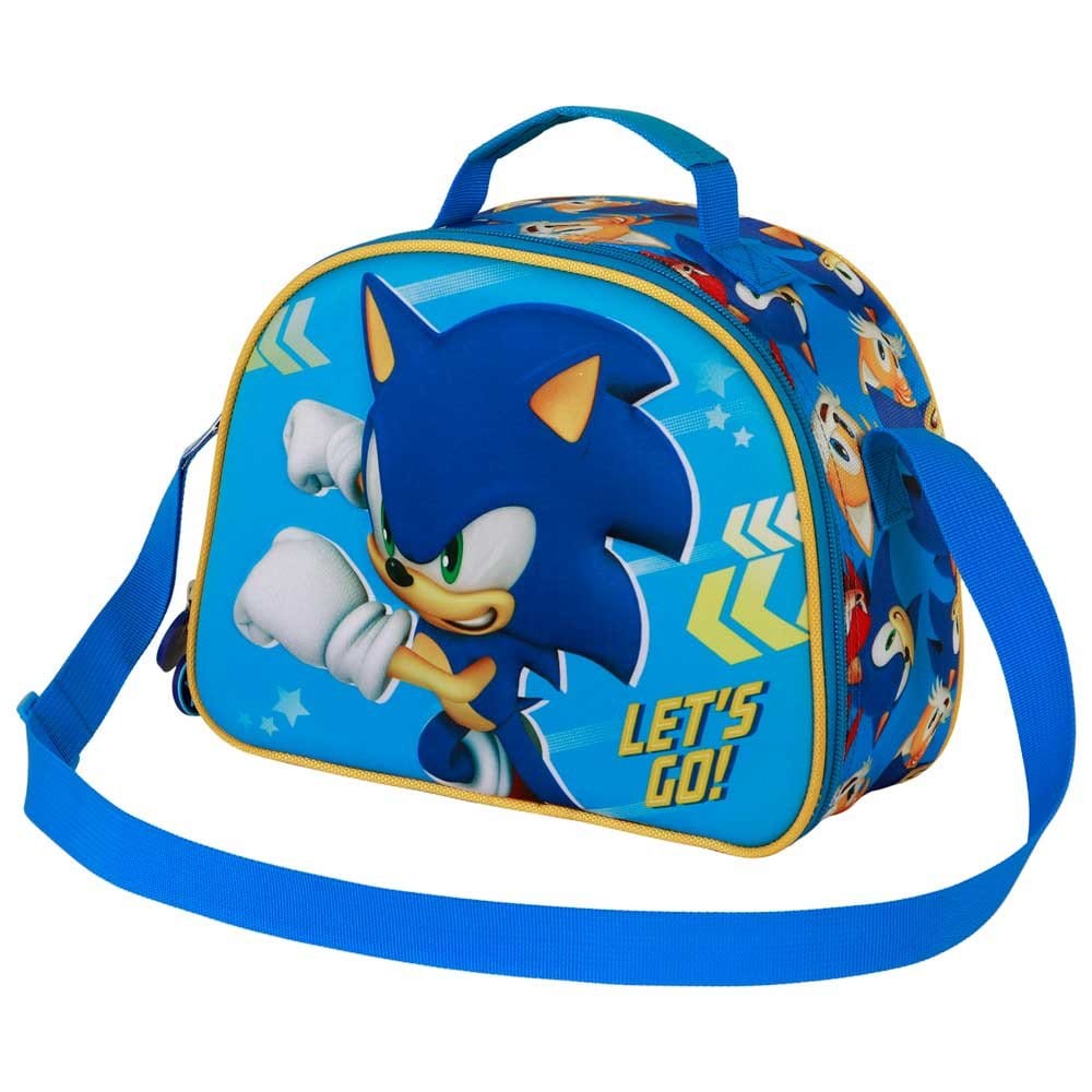 PRE ORDINE - Sonic - The Hedgehog 3D Lunch Bag SEGA Go Blue