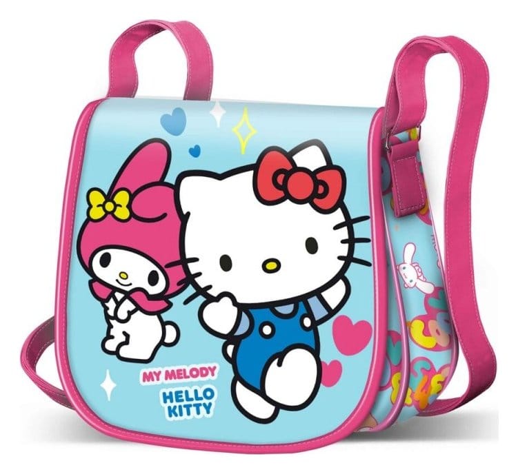 PRE ORDINE - Sanrio Mini Muffin Crossbody Bag Hello Kitty Friendship Blue