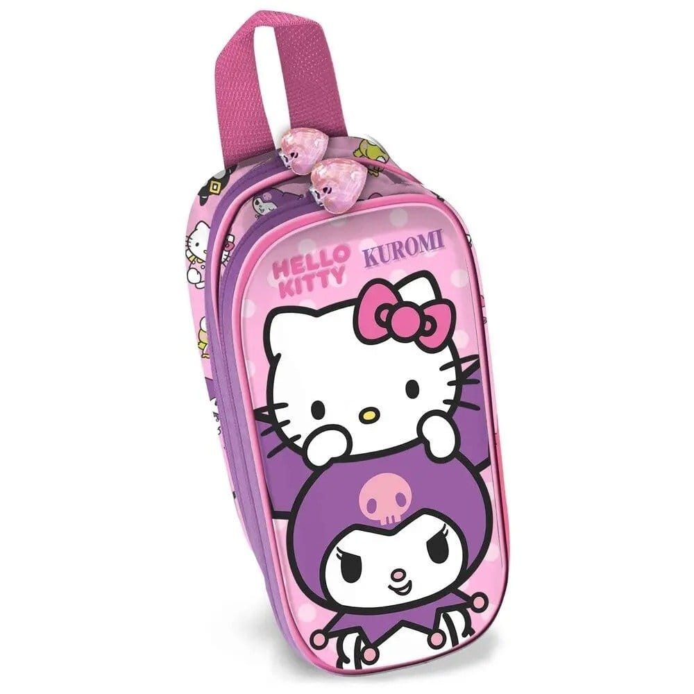PRE ORDINE - Sanrio 3D Double Pencil case Hello Kitty Playful Pink