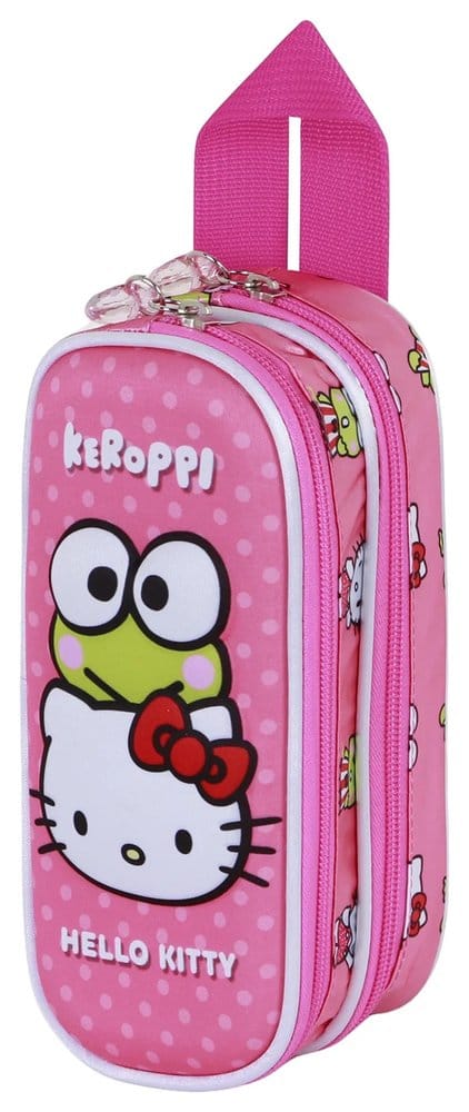 PRE ORDINE - Sanrio 3D Double Pencil case Hello Kitty Funny Pink