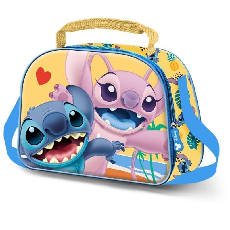 PRE ORDINE - Lilo & Stitch 3D Lunch Bag Ocean Blue