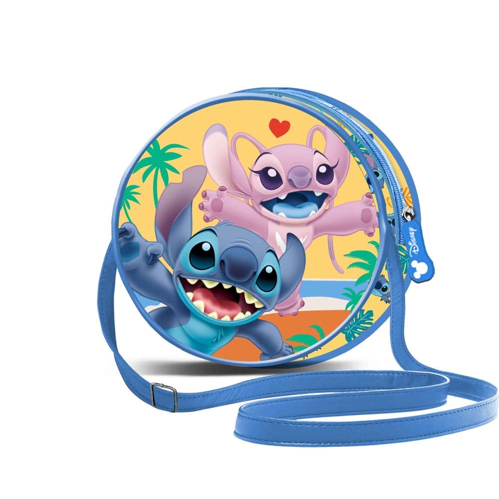 PRE ORDINE - Lilo & Stitch Round Crossbody Bag Ocean Blue