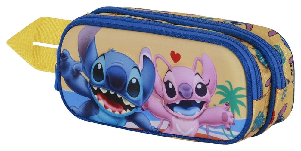 PRE ORDINE - Lilo & Stitch 3D Double Pencil case Ocean Blue