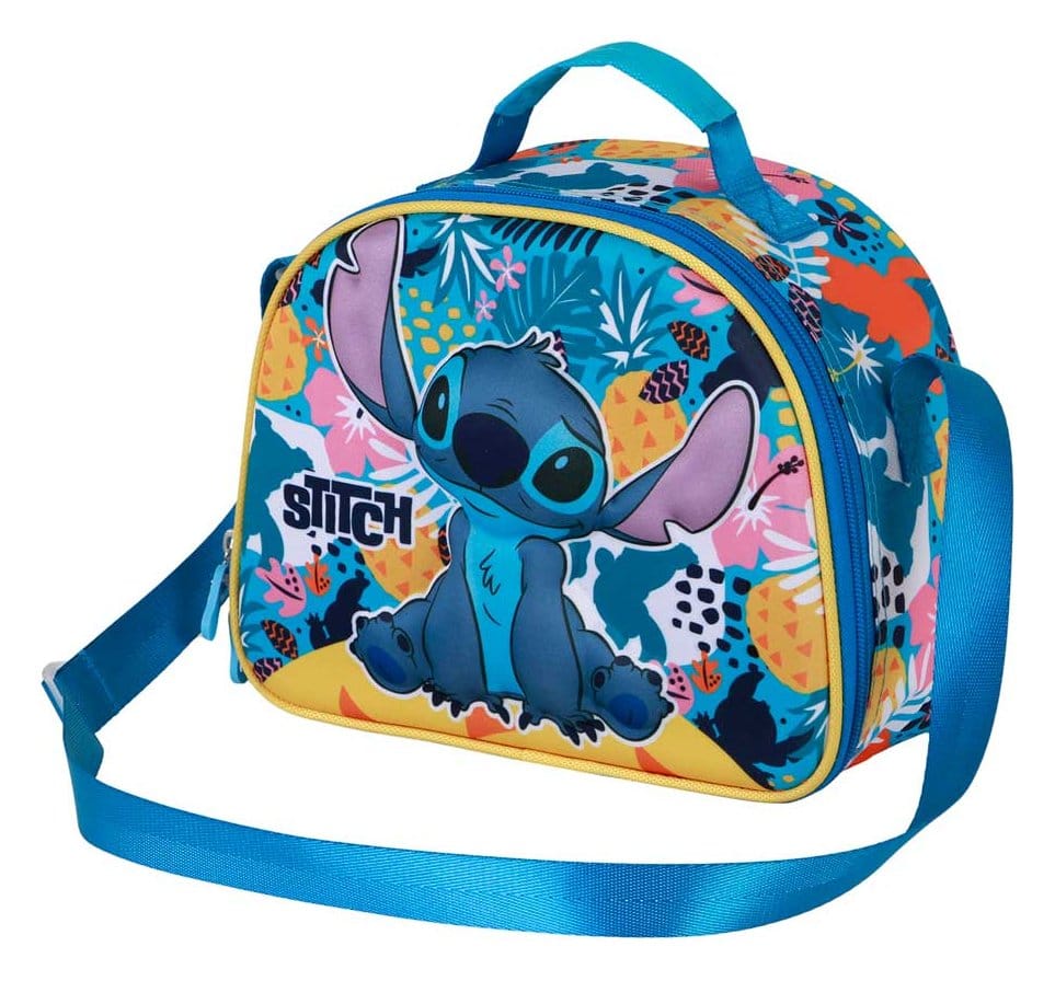 PRE ORDINE - Lilo & Stitch 3D Lunch Bag Colors Turquoise