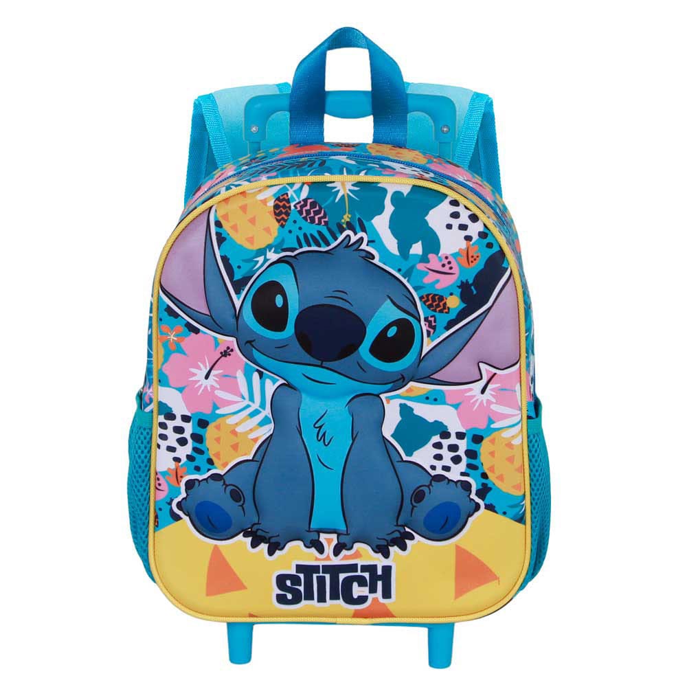 PRE ORDINE - Lilo & Stitch 3D Backpack with Wheels Colors Turquoise Small