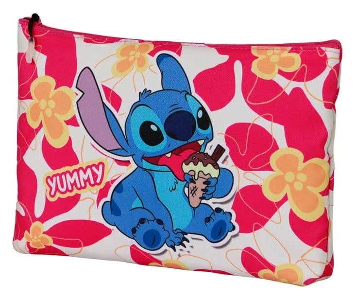 PRE ORDINE - Lilo & Stitch Soleil Toiletry Bag Ice Cream Pink