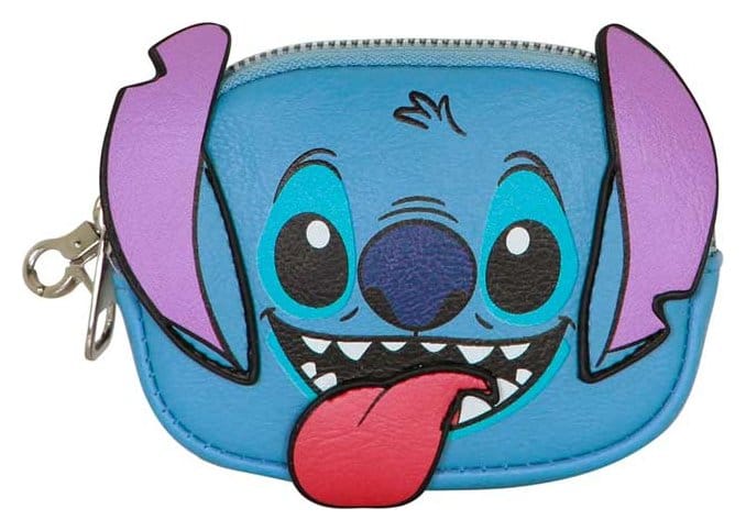 PRE ORDINE - Lilo & Stitch Pill Coin Purse Tongue Blue