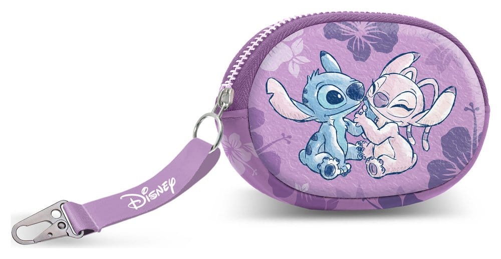 PRE ORDINE - Lilo & Stitch Pill Coin Purse Stitch & Angel Pink