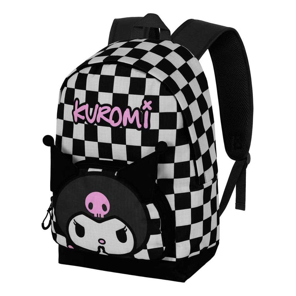 PRE ORDINE - Sanrio Fan HS Backpack Kuromi B & W 2.2 Black